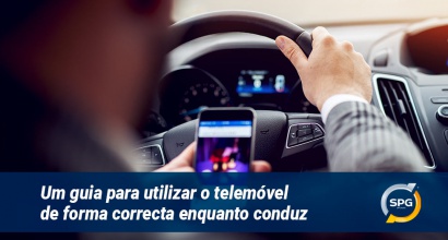 Um guia para utilizar o telemóvel de forma correcta enquanto conduz