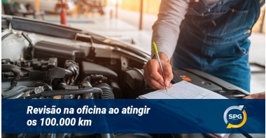 Revisão na oficina ao atingir os 100.000 km