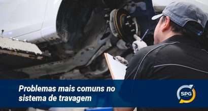 Problemas mais comuns do sistema de travagem