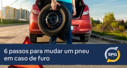 6 passos para mudar um pneu em caso de furo