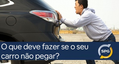 O que deve fazer se o seu carro não pegar?