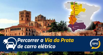 Percorrer a Via da Prata de carro elétrico